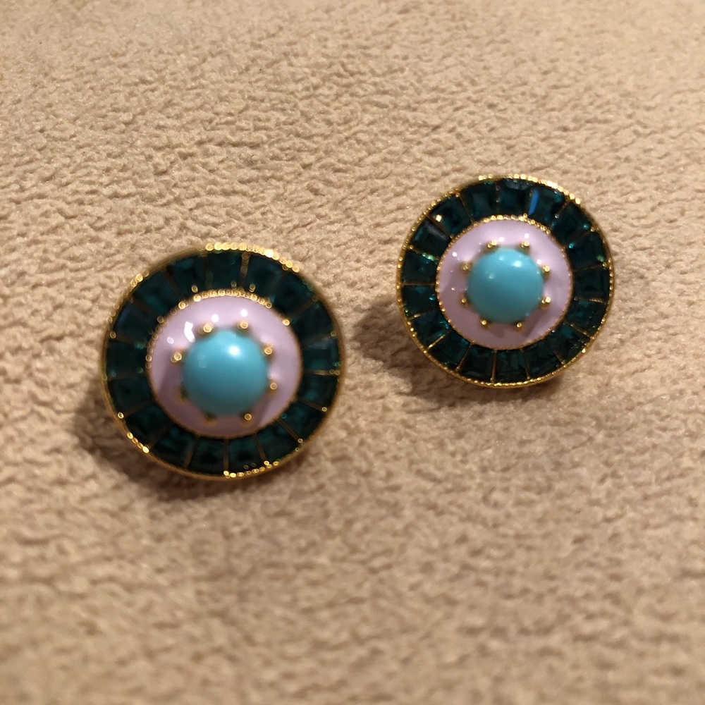 Statement Stud Earrings - image 1
